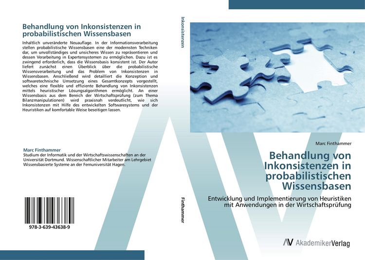 Produktbild: Behandlung von Inkonsistenzen in probabilistischen Wissensbasen