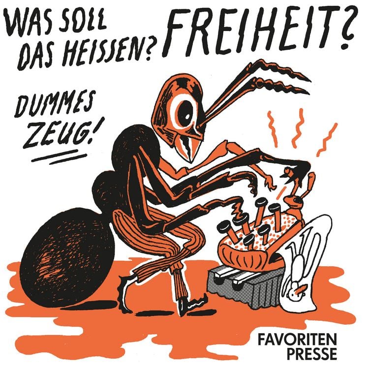 Produktbild: K&uuml;nstlertasche &bdquo;Aus dem Tagebuch einer Ameise&ldquo;