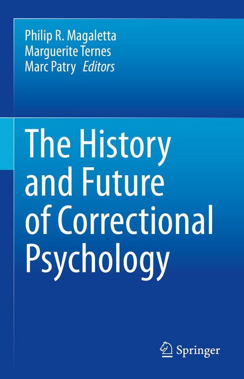 Produktbild: The History and Future of Correctional Psychology