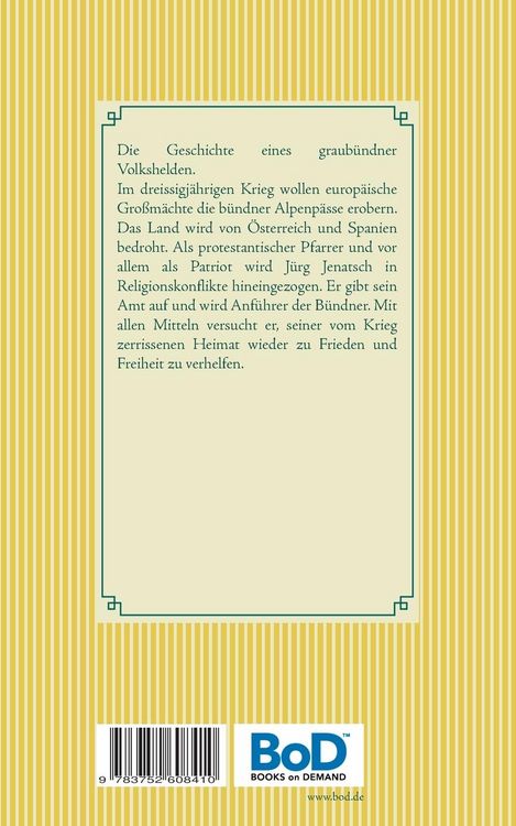 Produktbild: J&uuml;rg Jenatsch