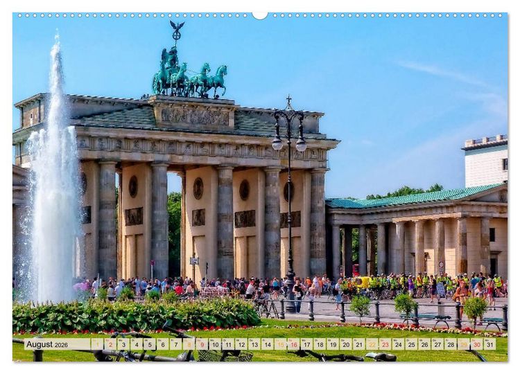 Produktbild: 12 wundersch&ouml;ne Sehensw&uuml;rdigkeiten in Deutschland (hochwertiger Premium Wandkalender 2026 DIN A2 quer), Kunstdruck in Hochglanz