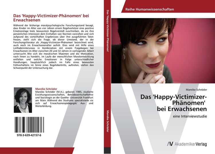 Produktbild: Das 'Happy-Victimizer-Ph&auml;nomen' bei Erwachsenen