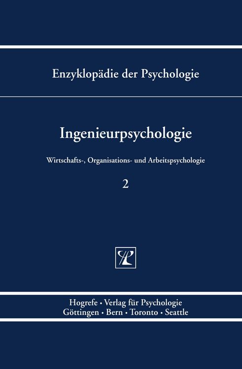 Produktbild: Ingenieurpsychologie