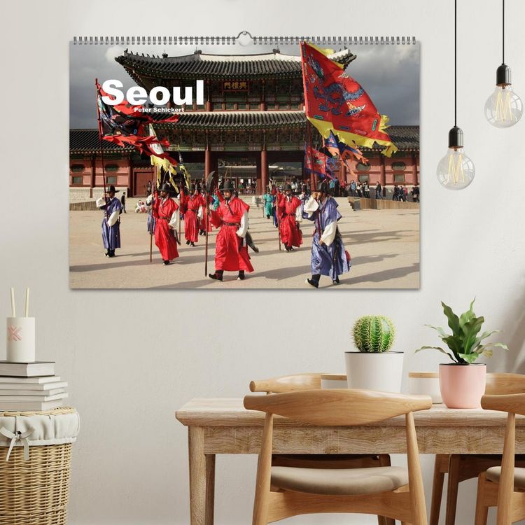 Produktbild: Seoul (Wandkalender 2026 DIN A2 quer), CALVENDO Monatskalender