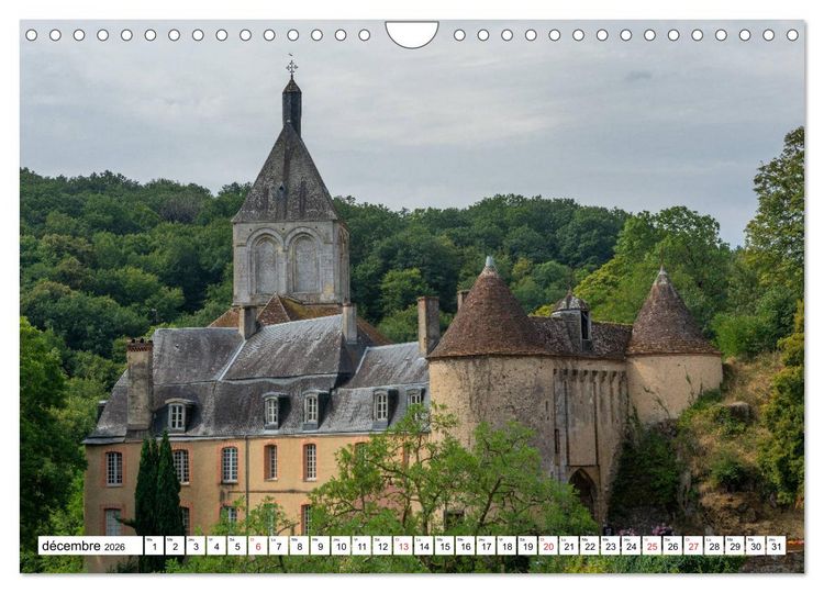 Produktbild: Entre Creuse et Berry la vall&eacute;e des peintres (Calendrier mural 2026 DIN A4 vertical), CALVENDO calendrier mensuel