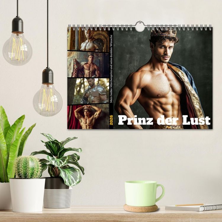 Produktbild: Prinz der Lust (Wandkalender 2026 DIN A4 quer), CALVENDO Monatskalender