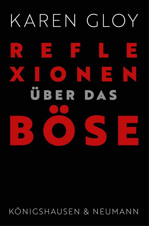 Produktbild: Reflexionen &uuml;ber das B&ouml;se