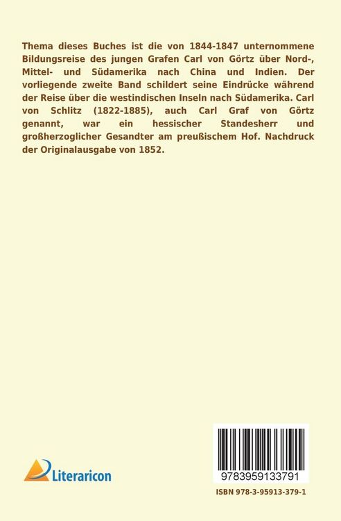 Produktbild: Reise um die Welt in den Jahren 1844-1847