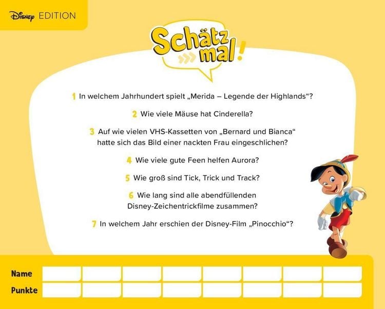 Produktbild: Sch&auml;tz mal! Disney Edition