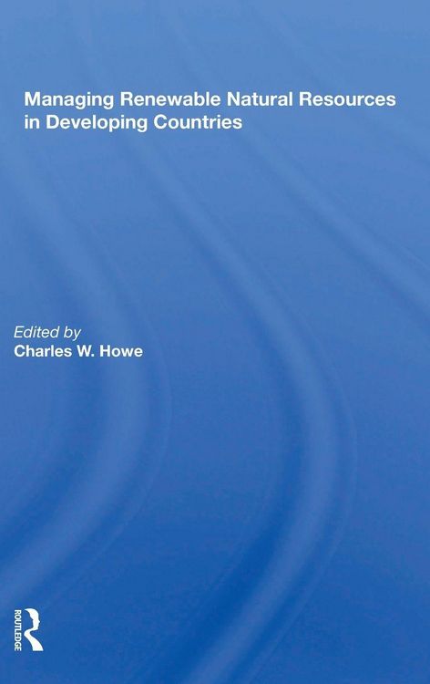 Produktbild: Managing Renewable Natural Resources In Developing Countries