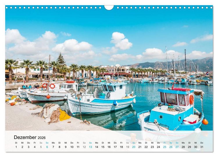 Produktbild: Kos - Insel des Hippokrates (Wandkalender 2026 DIN A3 quer), CALVENDO Monatskalender