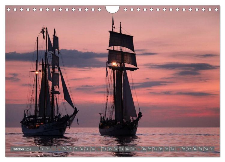 Produktbild: Gro&szlig;segler (Wandkalender 2026 DIN A4 quer), CALVENDO Monatskalender