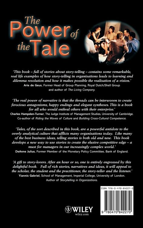 Produktbild: The Power of the Tale: Using Narratives for Organisational Success