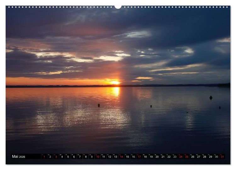 Produktbild: Am sch&ouml;nen Chiemsee (Wandkalender 2026 DIN A2 quer), CALVENDO Monatskalender