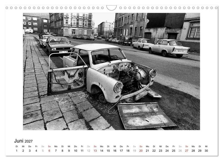 Produktbild: Aus - Zeit der Trabanten (Wandkalender 2027 DIN A3 quer), CALVENDO Monatskalender