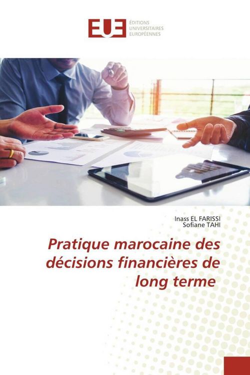 Produktbild: Pratique marocaine des d&eacute;cisions financi&egrave;res de long terme