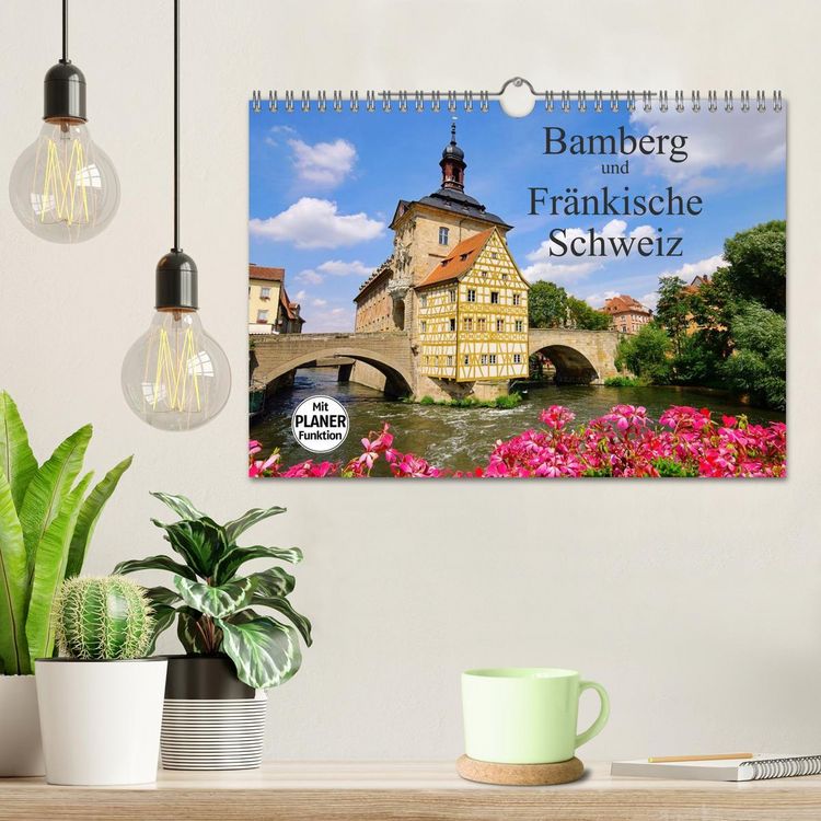 Produktbild: Bamberg und Fr&auml;nkische Schweiz (Wandkalender 2026 DIN A4 quer), CALVENDO Monatskalender