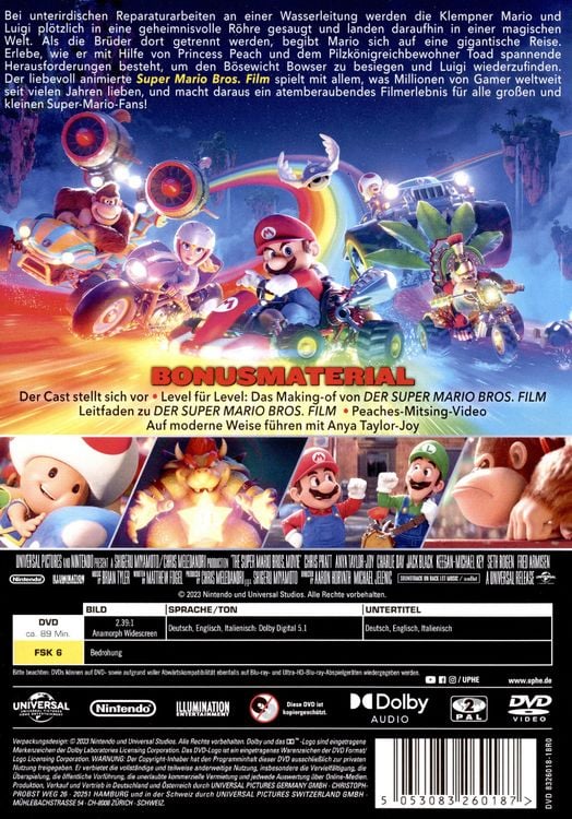 Produktbild: Der Super Mario Bros. Film
