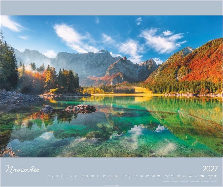 Produktbild: Alpen im Licht Kalender 2027
