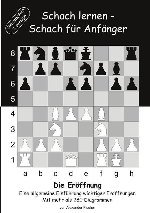 Produktbild: Schach lernen - Schach f&uuml;r Anf&auml;nger - Die Er&ouml;ffnung