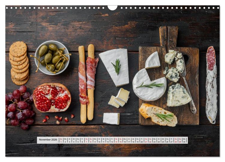 Produktbild: Mediterrane K&uuml;che - Gesund & Lecker (Wandkalender 2026 DIN A3 quer), CALVENDO Monatskalender