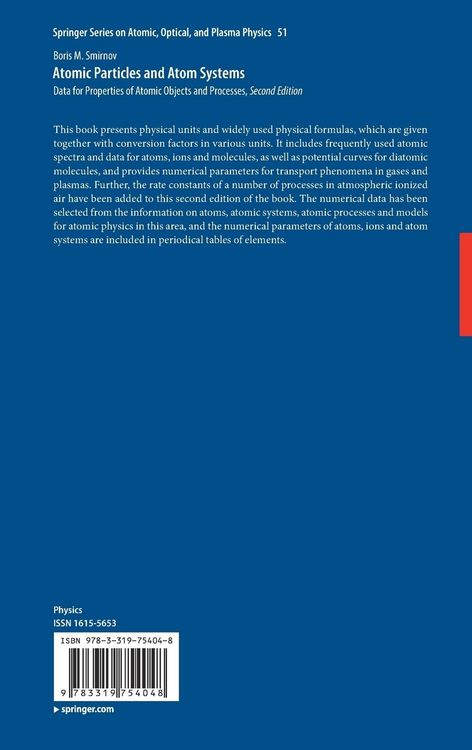 Produktbild: Atomic Particles and Atom Systems