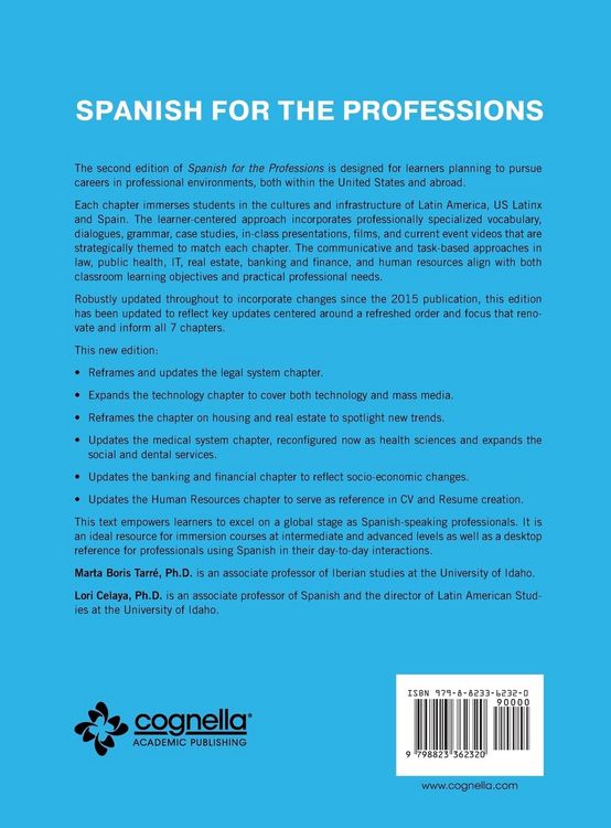 Produktbild: Spanish for the Professions