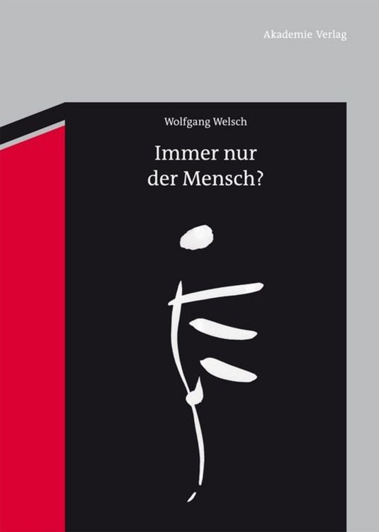Produktbild: Immer nur der Mensch?