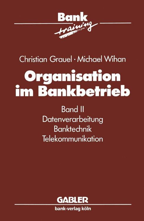 Produktbild: Organisation im Bankbetrieb