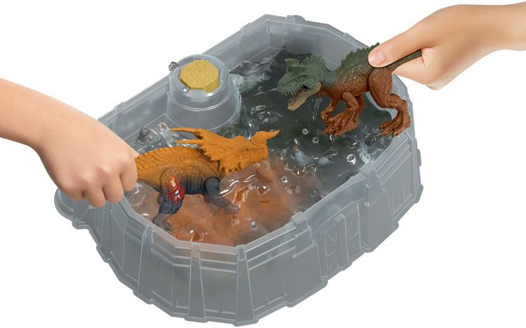 Produktbild: Jurassic World Dino Reveal Deluxe Battle Pack Sortimen