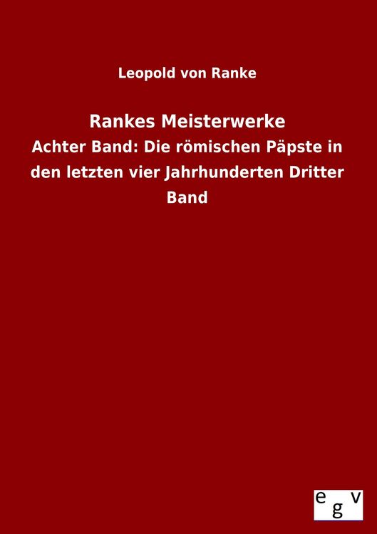 Produktbild: Rankes Meisterwerke