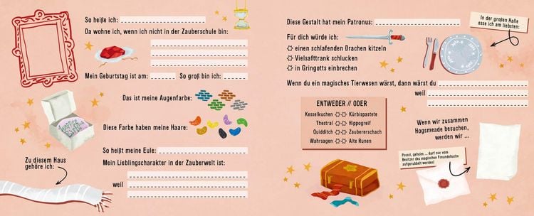 Produktbild: Mein Freundebuch für Harry Potter-Fans