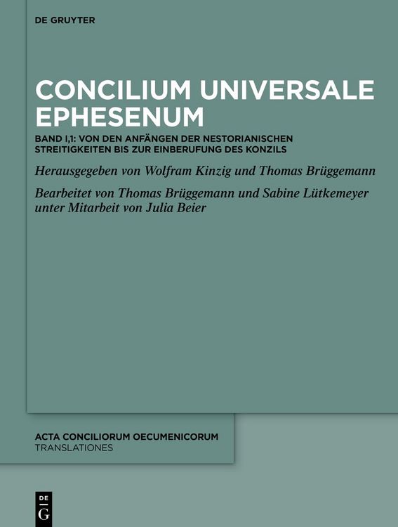 Produktbild: Concilium Universale Ephesenum