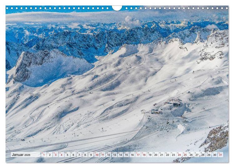 Produktbild: Unterwegs im Werdenfelser Land (Wandkalender 2026 DIN A3 quer), CALVENDO Monatskalender