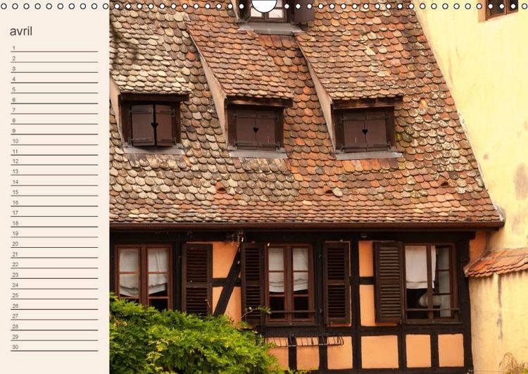 Produktbild: Ramsey, B: Maisons et colombages d'Alsace (Calendrier mural