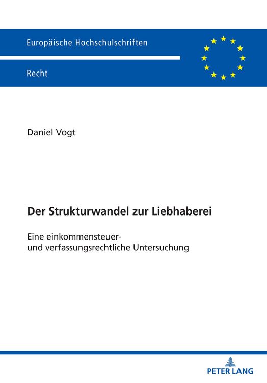 Produktbild: Der Strukturwandel zur Liebhaberei