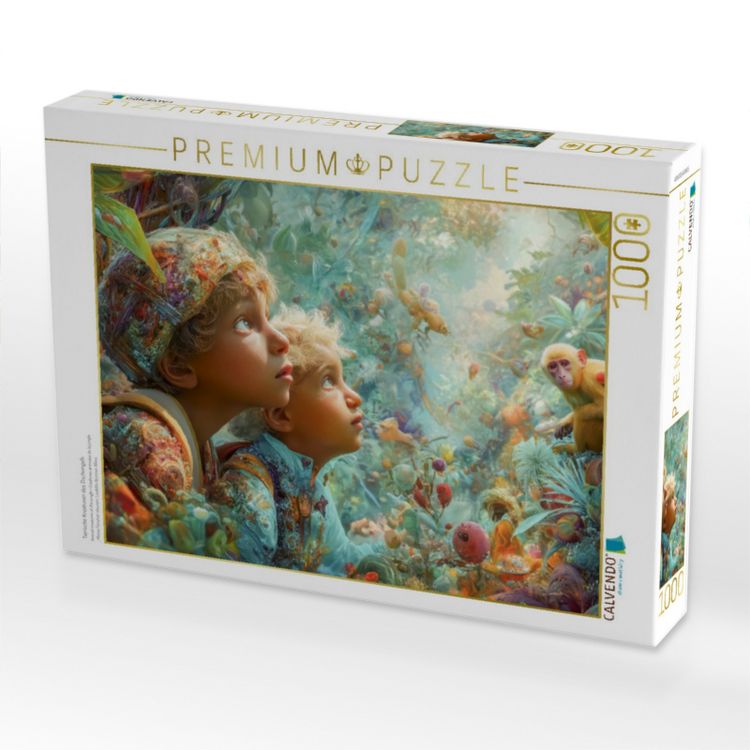 Produktbild: CALVENDO Puzzle Tierische Kreaturen des Dschungels | 1000 Teile Lege-Gr&ouml;&szlig;e 64x48cm Foto-Puzzle f&uuml;r gl&uuml;ckliche Stunden