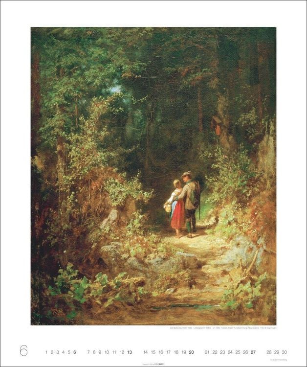 Produktbild: Carl Spitzweg Edition Kalender 2027
