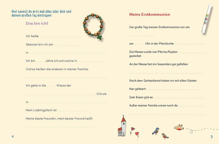 Produktbild: Mein ganz besonderer Tag - Das Erstkommunion Erinnerungsalbum