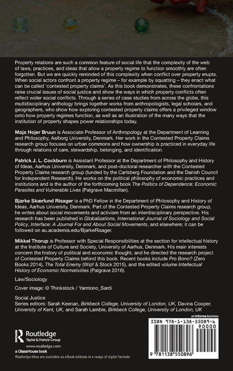 Produktbild: Contested Property Claims
