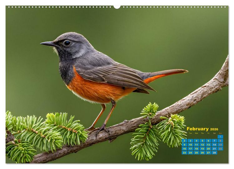 Produktbild: Singers from our regions - Our intimate nature (Wall Calendar 2026 DIN A2 landscape), CALVENDO 12 Month Wall Calendar