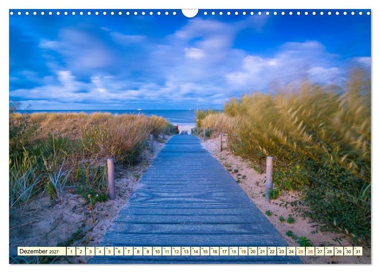 Produktbild: Usedom - Deutscher Inseltraum (Wandkalender 2027 DIN A3 quer), CALVENDO Monatskalender