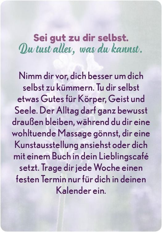 Produktbild: Gl&uuml;cksmantras f&uuml;r Alltagsheldinnen