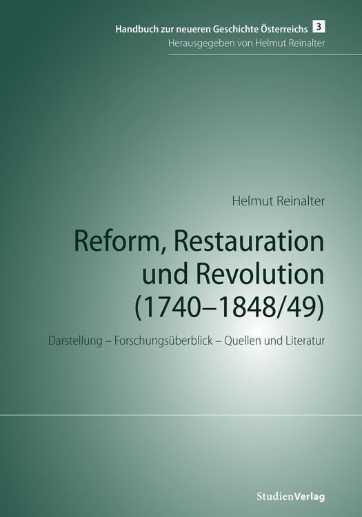 Produktbild: Reform, Restauration und Revolution