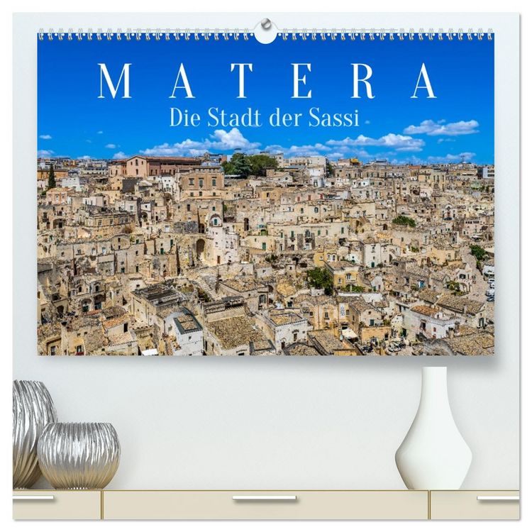 Produktbild: Matera - Die Stadt der Sassi (hochwertiger Premium Wandkalender 2026 DIN A2 quer), Kunstdruck in Hochglanz