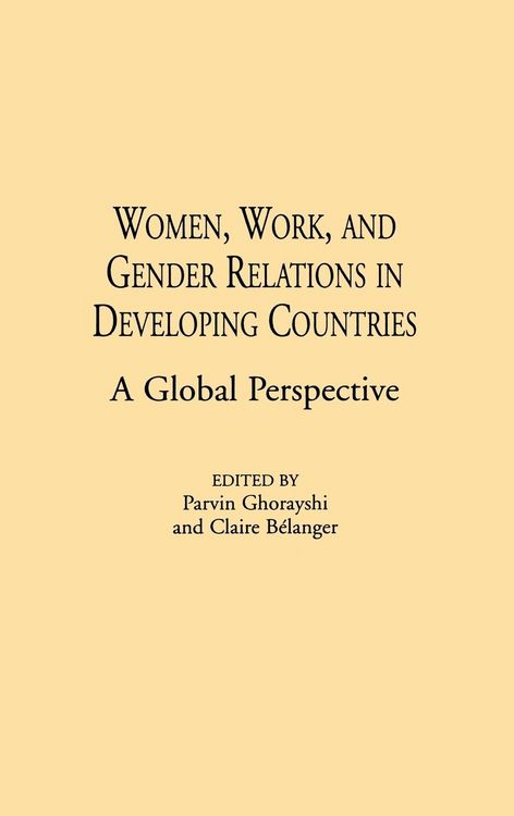 Produktbild: Women, Work, and Gender Relations in Developing Countries