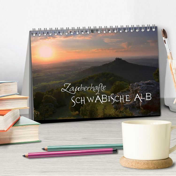 Produktbild: Zauberhafte Schw&auml;bische Alb (Tischkalender 2026 DIN A5 quer), CALVENDO Monatskalender