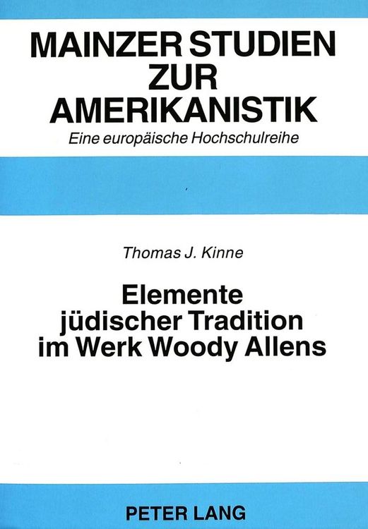 Produktbild: Elemente j&uuml;discher Tradition im Werk Woody Allens