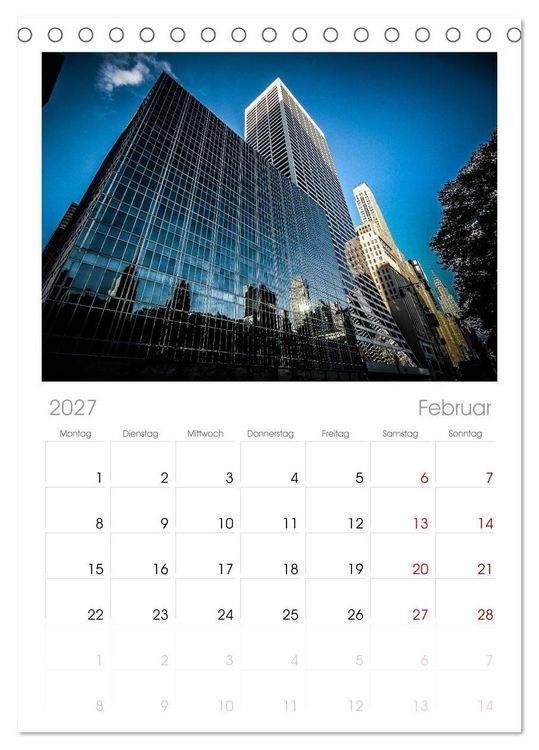 Produktbild: Tischplaner 2027 - New York feeling (A5 Tischkalender zum Aufstellen) CALVENDO