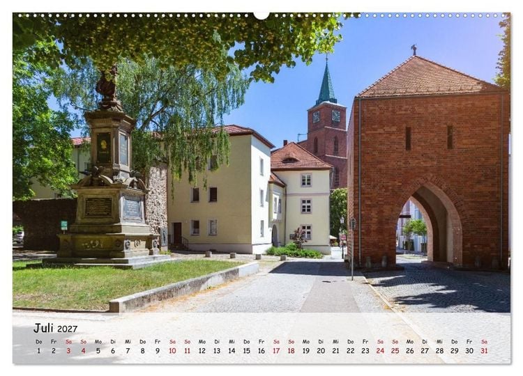 Produktbild: Bernau bei Berlin. Ein Jahr in Bildern (hochwertiger Premium Wandkalender 2027 DIN A2 quer), Kunstdruck in Hochglanz
